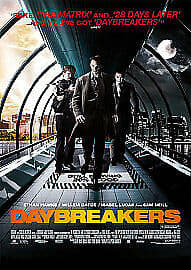 Daybreakers DVD (2010) Willem Dafoe, Spierig (DIR) Cert 18 Pre-Owned Region 2