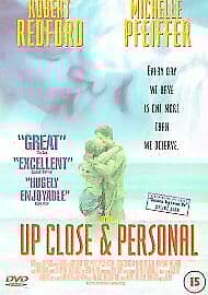 Up Close And Personal DVD (1999) Robert Redford, Avnet (DIR) Cert 15 Pre-Owned Region 2