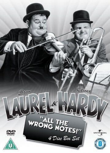 Laurel And Hardy: All The Wrong Notes! Collection DVD (2008) Stan Laurel, Pre-Owned Region 2