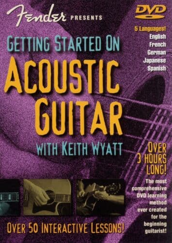 Getting Started On Acoustic Guitar DVD (2002) Cert E Pre-Owned Region 2