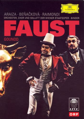 Faust: Vienna State Opera (Binder) DVD (2006) Erich Binder Cert E 2 Discs Pre-Owned Region 2