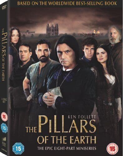 The Pillars Of The Earth DVD (2010) Ian McShane Cert 15 3 Discs Pre-Owned Region 2