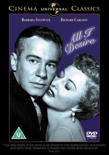 All I Desire DVD (2007) Barbara Stanwyck, Sirk (DIR) Cert U Pre-Owned Region 2