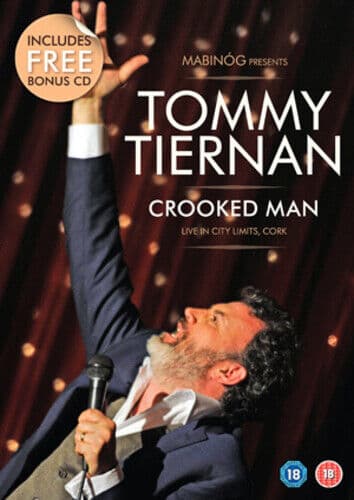 Tommy Tiernan: Crooked Man DVD Richard Ayoade Cert 18 Pre-Owned Region 2