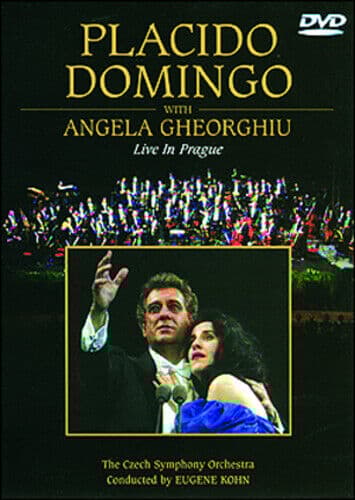 Placido Domingo: Live In Prague With Angela Gheorghiu DVD (2001) Eugene Kohn Pre-Owned Region 2