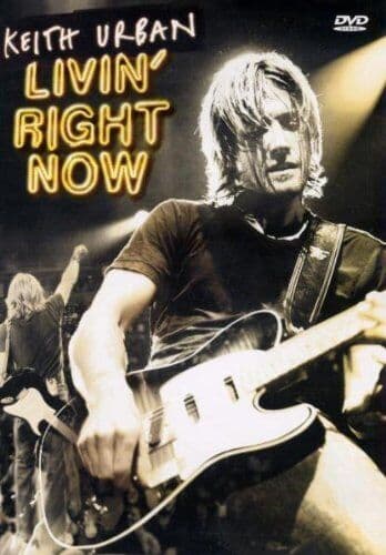 Keith Urban: Livin’ Right Now DVD (2005) Keith Urban Cert E Pre-Owned Region 2