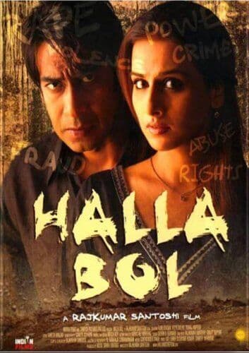 Halla Bol DVD (2008) Ajay Devgan, Santoshi (DIR) Cert 12 Pre-Owned Region 2