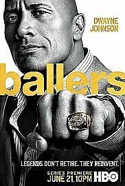 Ballers: The Complete First Season DVD (2016) Dwayne Johnson Cert 18 2 Discs Pre-Owned Region 2