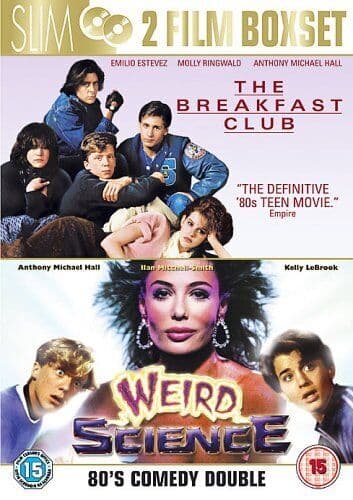 The Breakfast Club/Weird Science DVD (2006) Emilio Estevez, Hughes (DIR) Cert Pre-Owned Region 2