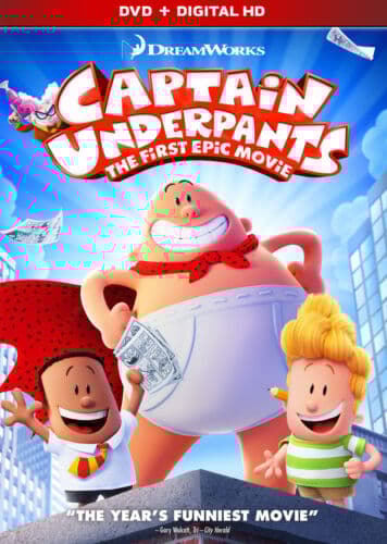 Captain Underpants: The First Epic Movie DVD Pre-Owned Region 2