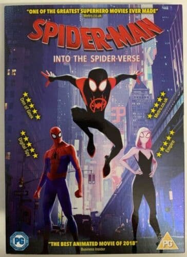 Spider-man Into The Spider-Verse [ DVD Pre-Owned Region 2