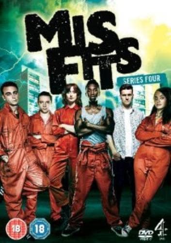 Misfits: Series 4 DVD (2012) Joe Gilgun Cert 18 Pre-Owned Region 2