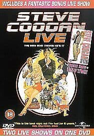 Steve Coogan: Live ‘N’ Lewd/The Man Who Thinks He’s It DVD (2000) John Thomson Pre-Owned Region 2