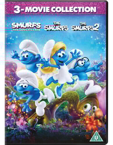 The Smurfs 1-3 DVD (2017) Neil Patrick Harris, Gosnell (DIR) Cert Tc 3 Discs Pre-Owned Region 2