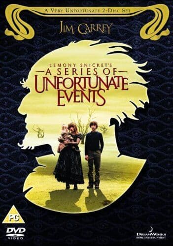 Lemony Snicket’s A Series Of Unfortunate Events DVD (2006) Jim Carrey, Pre-Owned Region 2