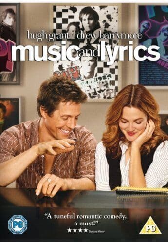 Music And Lyrics DVD (2007) Hugh Grant, Lawrence (DIR) Cert PG Pre-Owned Region 2