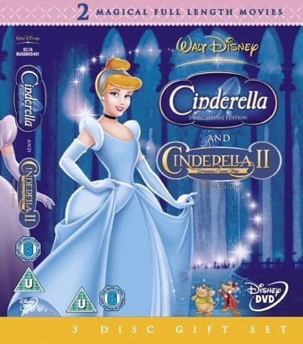 Cinderella (Disney)/Cinderella 2 - Dreams Come True DVD (2006) John Kafka Cert Pre-Owned Region 2