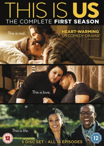 This Is Us: Season One DVD (2017) Justin Hartley Cert 12 5 Discs Pre-Owned Region 2