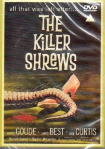 The Killer Shrews DVD James Best, Kellogg (DIR) Cert PG Pre-Owned Region 2