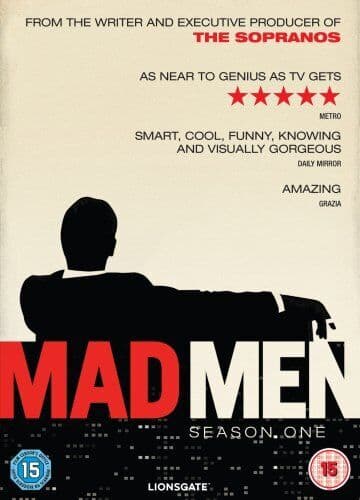 Mad Men: Season 1 DVD (2008) Jon Hamm Cert 15 3 Discs Pre-Owned Region 2