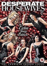 Desperate Housewives: Season 2 DVD (2006) Teri Hatcher Cert 15 7 Discs Pre-Owned Region 2