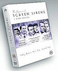 Hollywood Screen Sirens Collection DVD (2005) Audrey Hepburn, Hitchcock (DIR) Pre-Owned Region 2