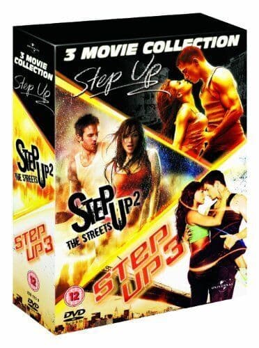 Step Up 1-3 DVD (2013) Channing Tatum, Fletcher (DIR) Cert 12 3 Discs Pre-Owned Region 2