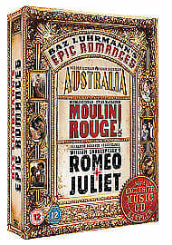 Romeo And Juliet/Moulin Rouge/Australia DVD (2009) Leonardo DiCaprio, Luhrmann Pre-Owned Region 2