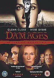 Damages: Seasons 1 And 2 DVD (2009) Glenn Close, Coulter (DIR) Cert 15 4 Discs Pre-Owned Region 2