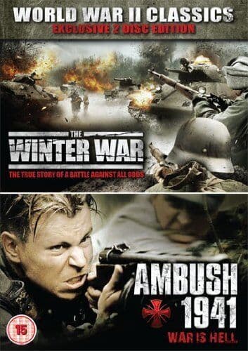 The Winter War/Ambush DVD (2011) Pekka Parikka Cert 15 2 Discs Pre-Owned Region 2