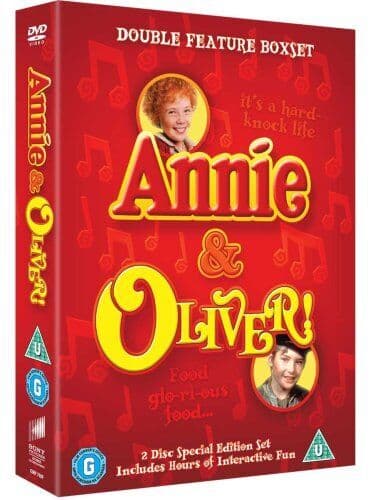 Oliver!/Annie DVD (2007) Ron Moody, Reed (DIR) Cert U Pre-Owned Region 2
