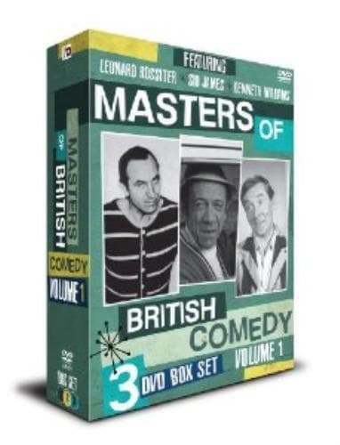 Masters Of British Comedy: Volume 1 DVD (2013) Leonard Rossiter Cert E 3 Discs Pre-Owned Region 2