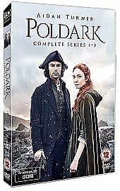Poldark: Complete Series 1-3 DVD (2017) Aidan Turner Cert 12 8 Discs Pre-Owned Region 2