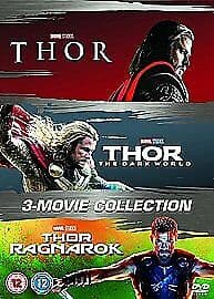 Thor: 3-movie Collection DVD (2018) Chris Hemsworth, Branagh (DIR) Cert 12 3 Pre-Owned Region 2