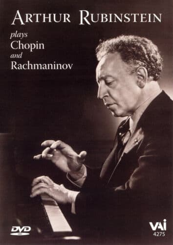 Rubinstein Plays Chopin And Rachmaninov DVD (2018) Cert E Pre-Owned Region 2