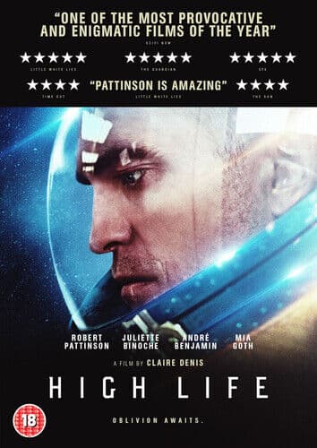 High Life DVD (2019) Robert Pattinson, Denis (DIR) Cert 18 Pre-Owned Region 2