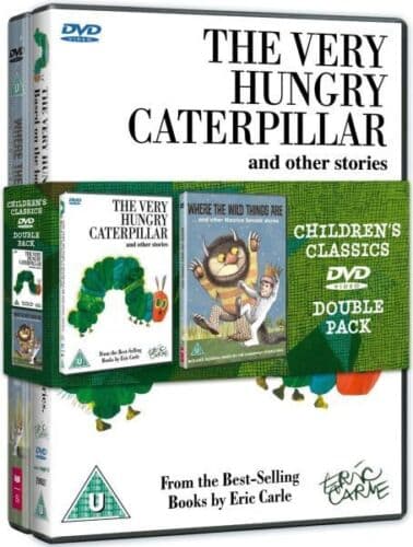The Very Hungry Caterpillar And Other Stories/Where The Wild… DVD (2011) Pre-Owned Region 2