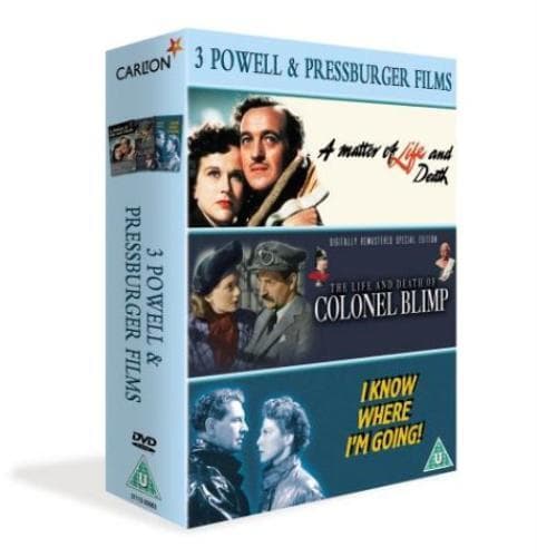 A Matter Of Life And Death/Colonel Blimp/I Know Where I’m Going DVD (2003) Pre-Owned Region 2