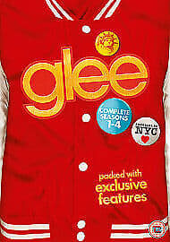 Glee: Complete Seasons 1-4 DVD (2013) Dianna Agron Cert 12 26 Discs Pre-Owned Region 2