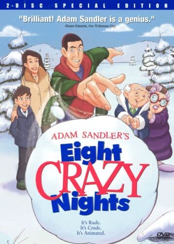 ADAM SANDLERS EIGHT CRAZY NIGHTS DVD Pre-Owned Region 2