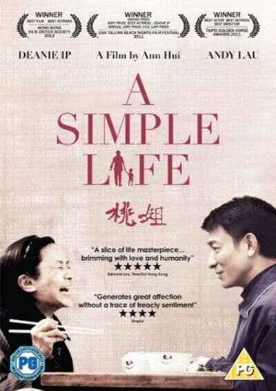 A Simple Life DVD (2012) Andy Lau, Hui (DIR) Cert Tc Pre-Owned Region 2