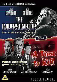 A Time To Kill/The Impersonator DVD (2009) Jack Watling, Saunders (DIR) Cert PG Pre-Owned Region 2
