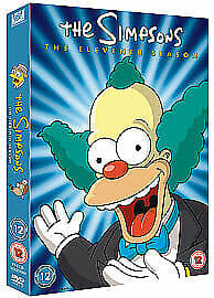 The Simpsons: Complete Season 11 DVD (2008) Matt Groening Cert 12 4 Discs Pre-Owned Region 2