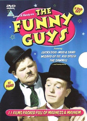 Laurel And Hardy: The Funny Guys DVD Cert U 5 Discs Pre-Owned Region 2