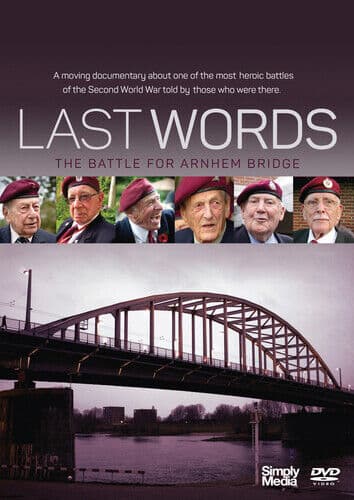 Last Words - The Battle For Arnhem Bridge DVD (2015) Roger Chapman Cert E Pre-Owned Region 2