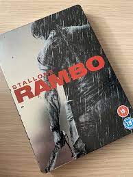 Rambo Stallone Steelbook DVD DVD Pre-Owned Region 2