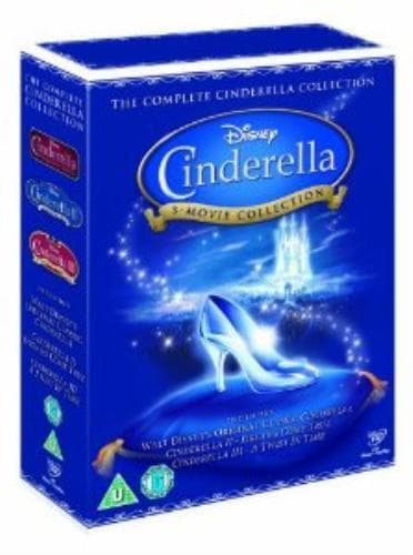 Cinderella (Disney)/Cinderella 2 - Dreams Come True/Cinderella… DVD (2012) Pre-Owned Region 2
