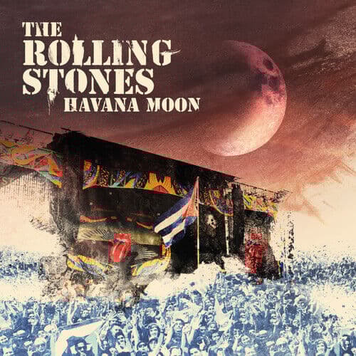 The Rolling Stones: Havana Moon DVD (2016) Paul Dugdale Cert PG 3 Discs Pre-Owned Region 2