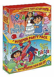 Dora The Explorer: Bumper Party Pack DVD (2009) Chris Gifford Cert U Pre-Owned Region 2