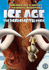 Ice Age 1-4 And Mammoth Christmas: The Mammoth Pack DVD (2012) Chris Wedge Cert Pre-Owned Region 2